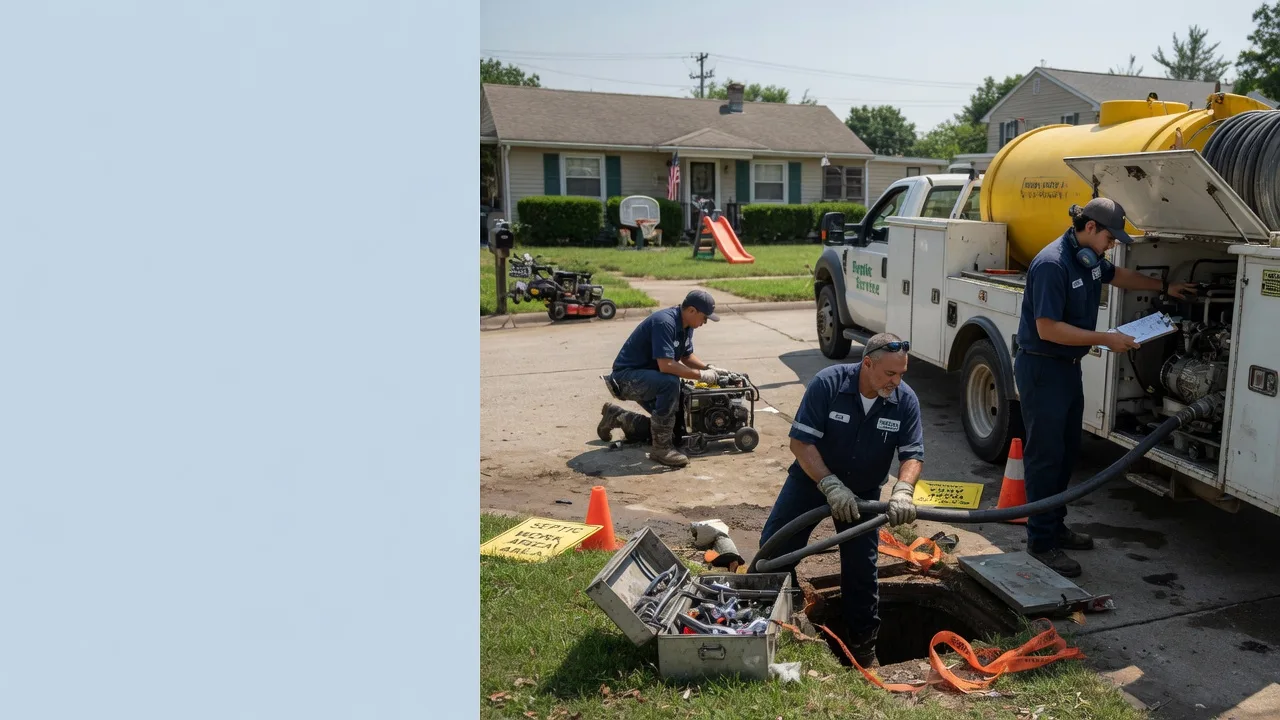 Septic Tank Pumping in Ho Ho Kus, NJ near me